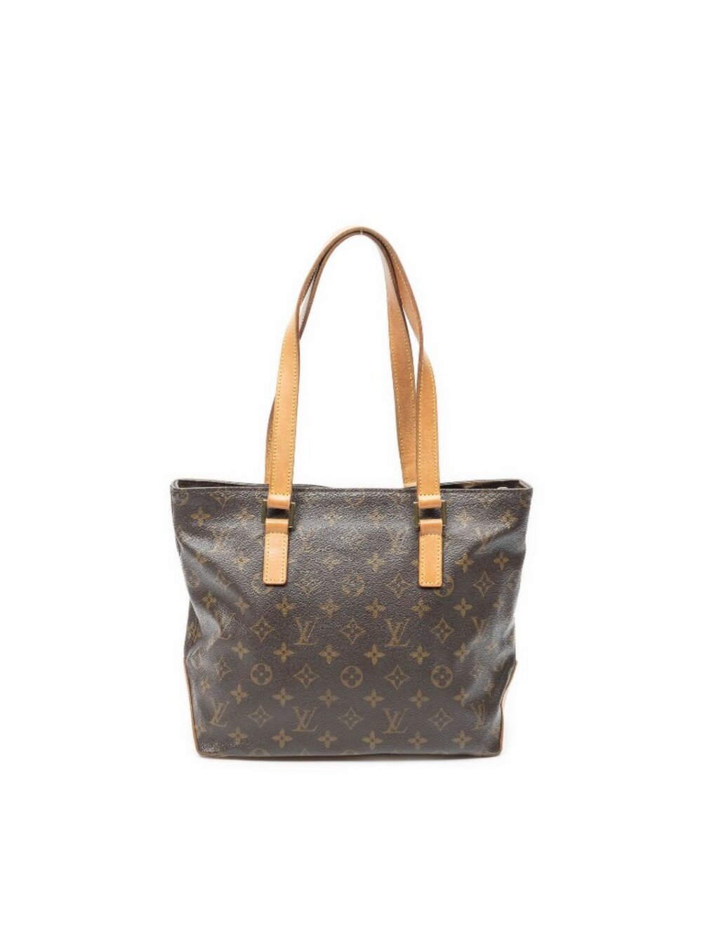 Louis Vuitton Cabas Piano Brown Monogram Canvas Tote Bag